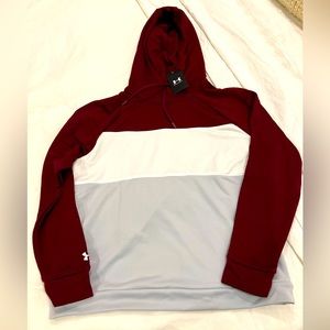 UA color block hoodie